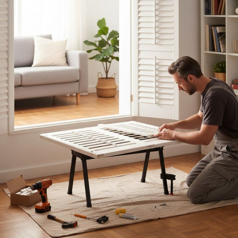 Interior Shutter Restoration