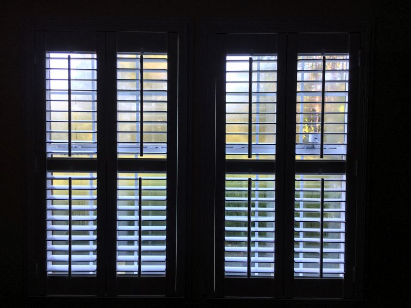 Interior Shutters in a Living Space